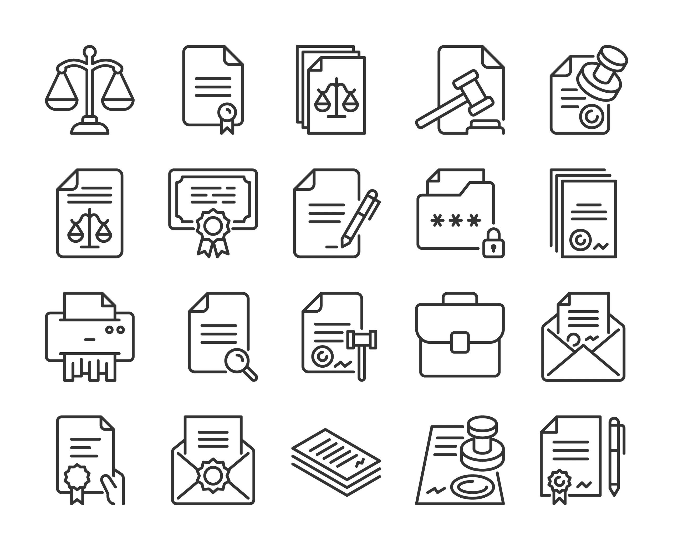 legal document icon